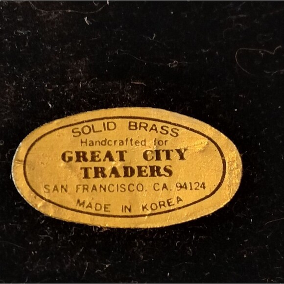 Vintage 80's Great City Traders Bull and Bear Bookends Bronzed Br… - Picture 15 of 16